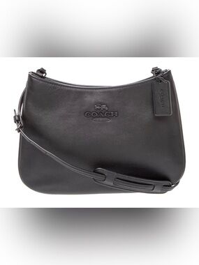 Coach Penelope Black Leather Shoulder Bag style number CP101